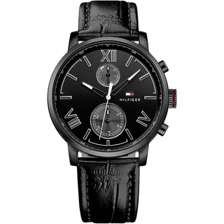 Tommy Hilfiger 43mm watch TH 1791310 Mens Leather