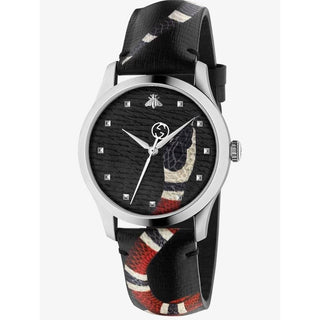 Gucci watch YA1264007A  Snake Print Leather