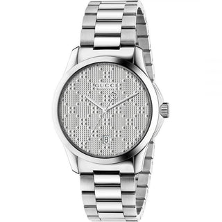 Gucci watch G-Timeless 38MM Unisex Icon Silver PVD mod. YA1264131