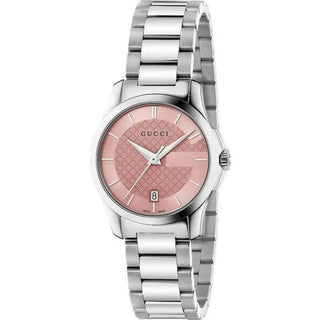 Gucci watch 27mm G-Timeless Pink Dial Ladies YA126524