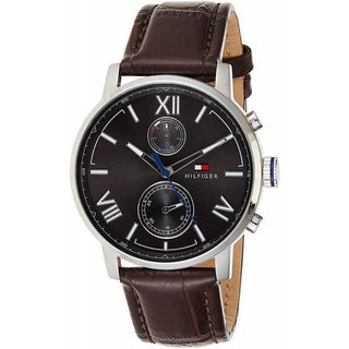 Tommy Hilfiger 43mm watch TH 1791309 Mens Leather
