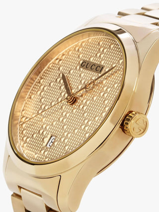 Gucci watch G-Timeless UNISEX Gold PVD mod. YA126461