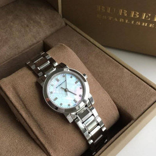 Burberry watch BU9224 Ladies Mother of Pearl Dial