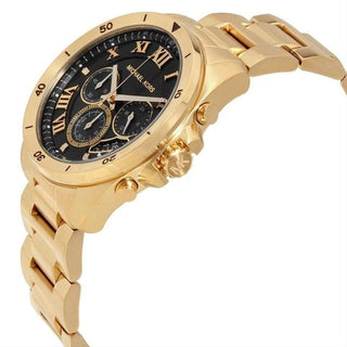 Michael Kors MK8481Brecken Mens watch 100M Gold Roman Markers