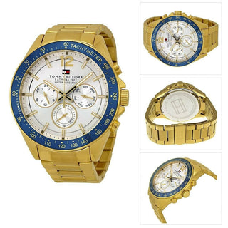 Tommy Hilfiger mod. 1791121 Mens Chronograph Gold PVD Stainles Steel