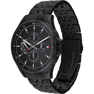 Tommy Hilfiger Black Steel Men's Multifunction 1791611