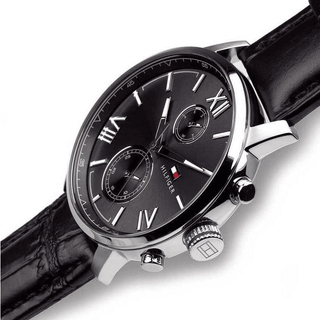 Tommy Hilfiger 43mm watch TH 1791309 Mens Leather