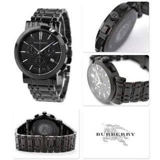 Burberry watch BU 1373 Black Dial Chronograph