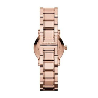 Burberry watch BU9215 Ladies Rose Gold Diamond Crystals Heritage