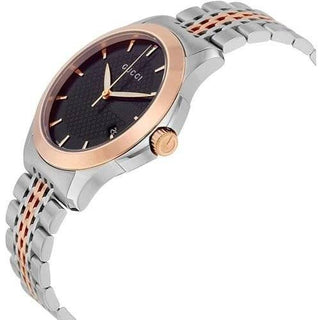 Gucci G Timeless Rose Gold 38mm Mens YA126410