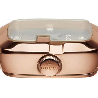 Gucci watch G Collection Rose Gold Ladies YA125512