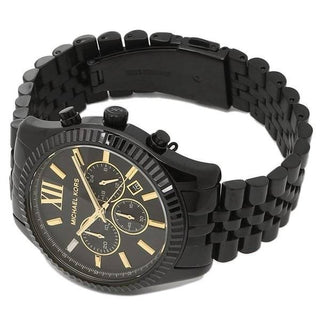 Michael Kors watch MK8603 oversized Lexington Mens Black