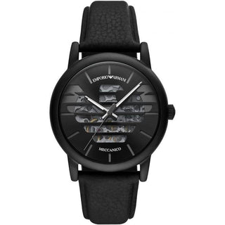 Emporio Armani watch Black Automatic AR60032 Men`s Luigi