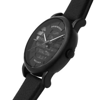 Emporio Armani watch Black Automatic AR60032 Men`s Luigi