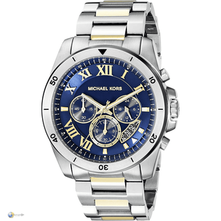 Michael Kors MK8437 Mens Brecken Blue Chronograph