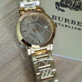 Burberry BU9038 Ladies 38mm The City Engraved