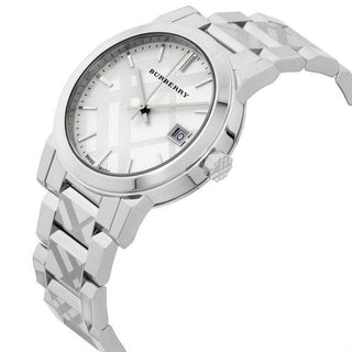 Burberry watch BU 9144 Ladies Silver Dial 34mm