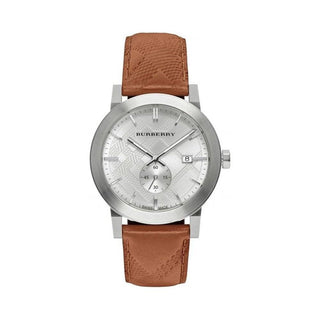 Burberry BU9904 Gents Silver Dial The City