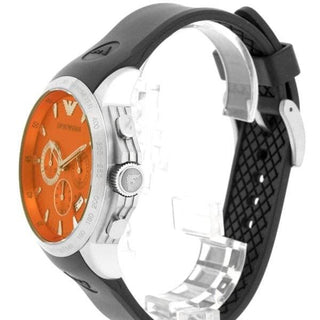 Emporio Armani watch AR 0652 Orange Mens CHRONOGRAPH