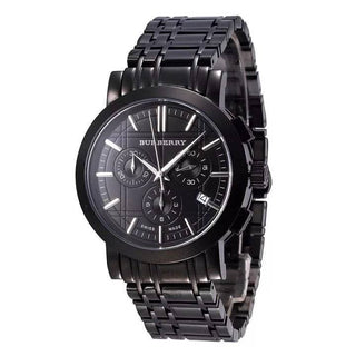 Burberry watch BU 1373 Black Dial Chronograph